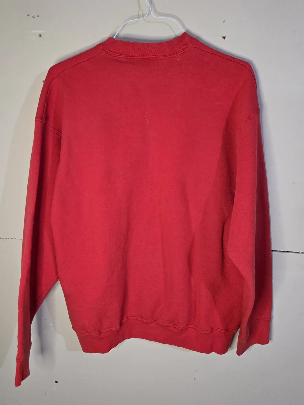 Vintage Kansas Jayhawks Red Crewneck Sweatshirt